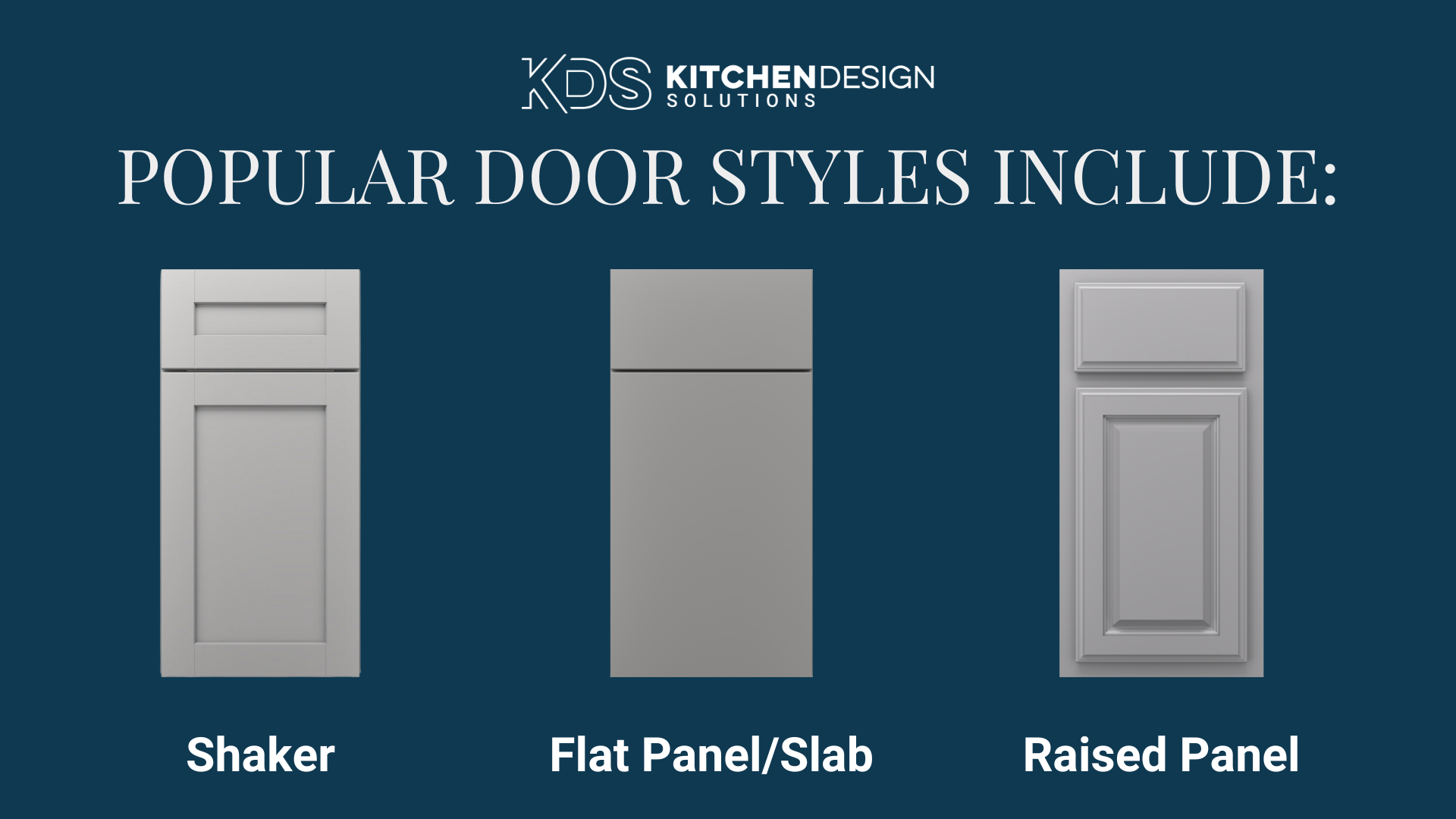 Popular Kitchen Cabinetry Door Styles