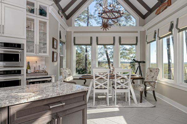 Clean kitchen aesthetic and White Cabinetry