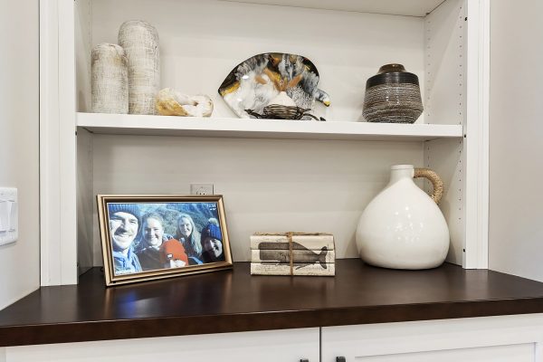 Custom living room cabinets in margaritaville, sc new construction