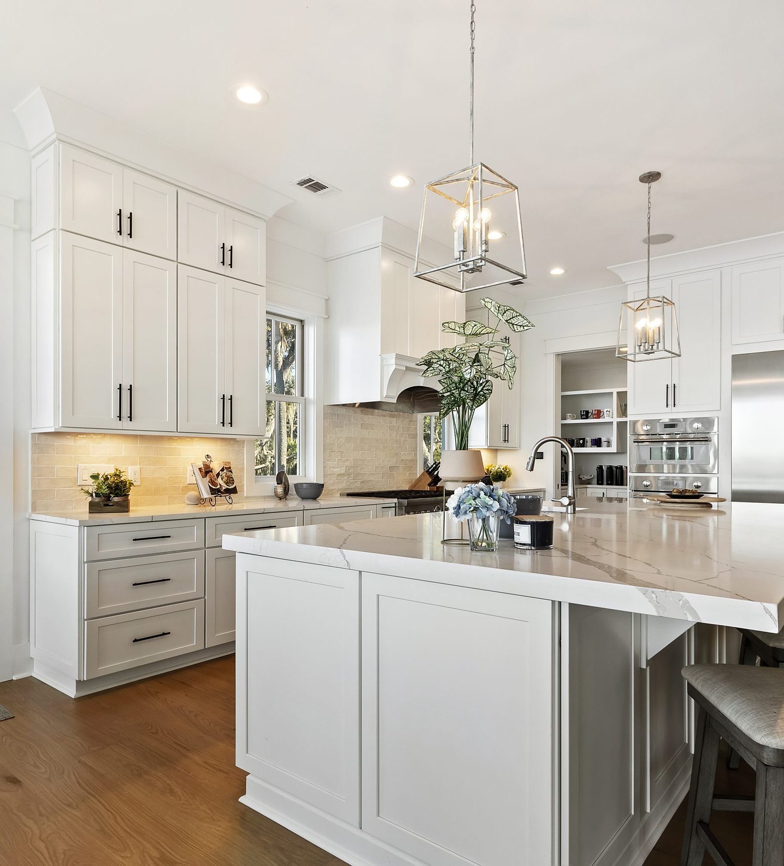 All White Kitchen Design