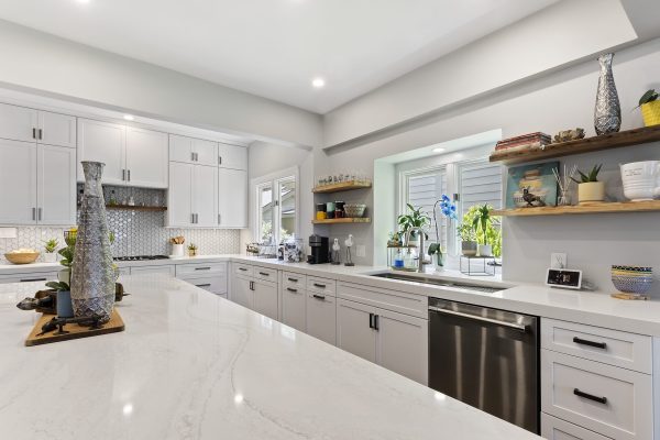 Beautiful White Kitchen Cabinetry