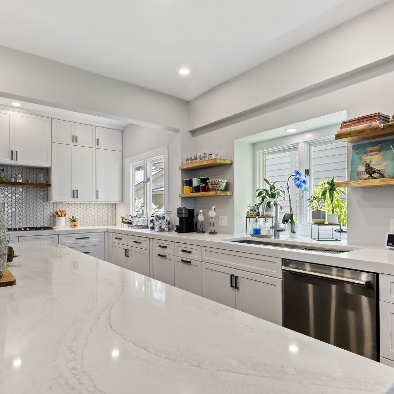 Stunning White Kitchen Cabinetry