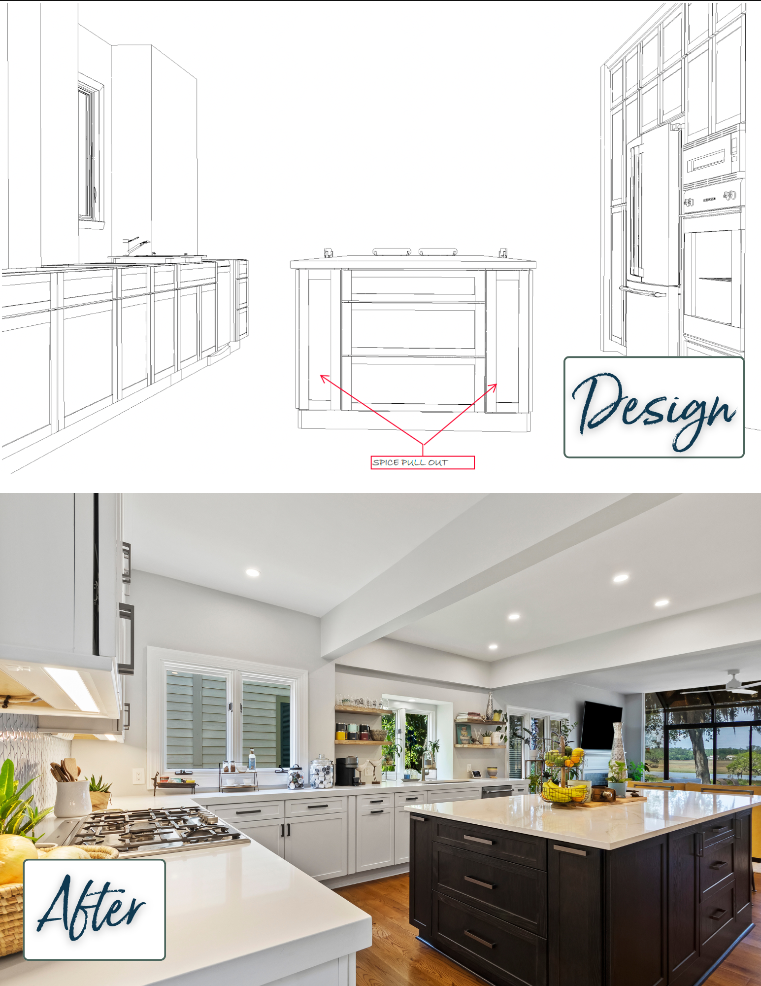 The Landings Kitchen Transformation Savannah, GA