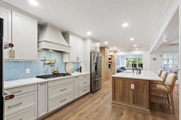 open concept kitchen remodel