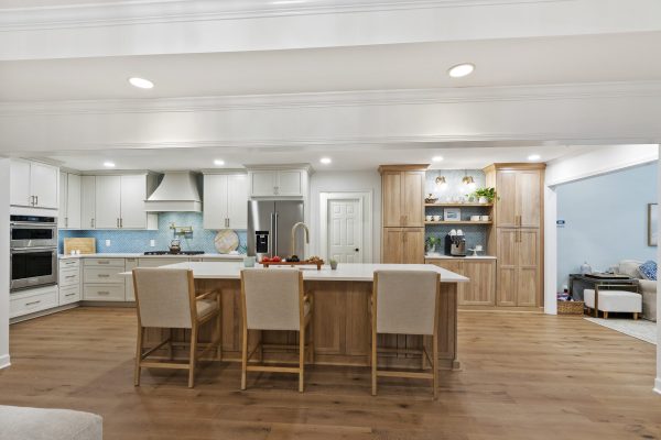 Two toned kitchen remodel