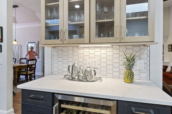 Custom Bar Area Kitchen Remodel
