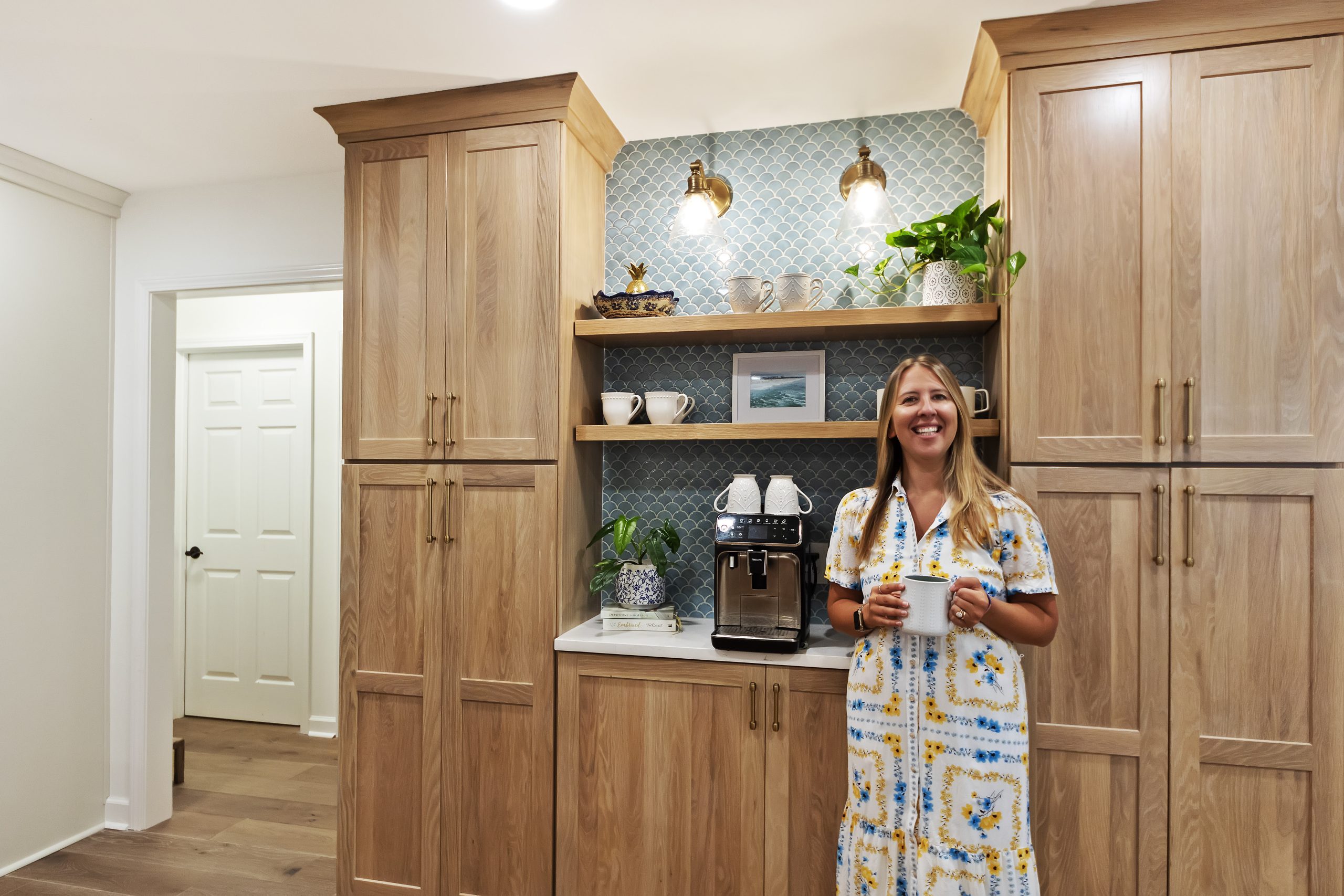 Happy Kitchen Remodeling Client