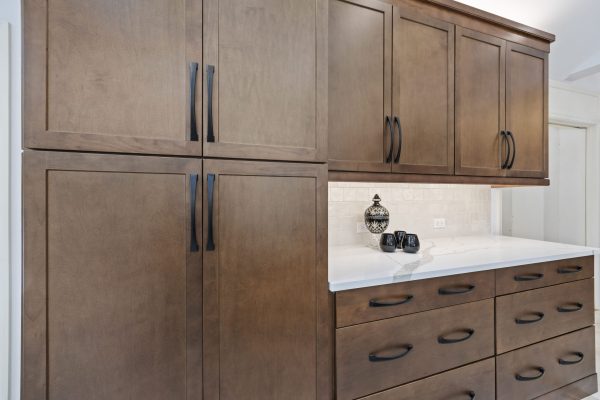 Dark Wood Cabinetry Hilton head