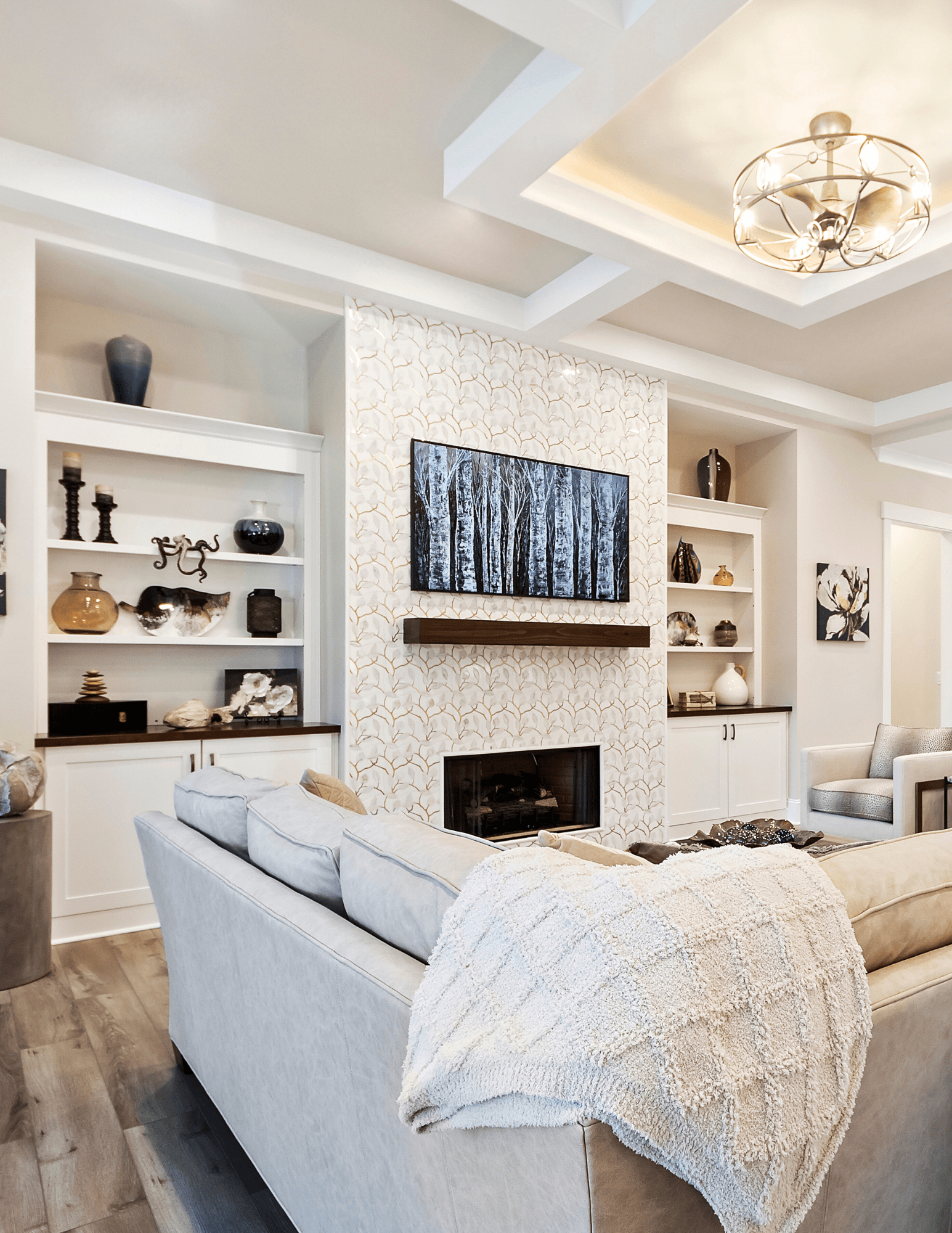 Custom Livingroom cabinetry