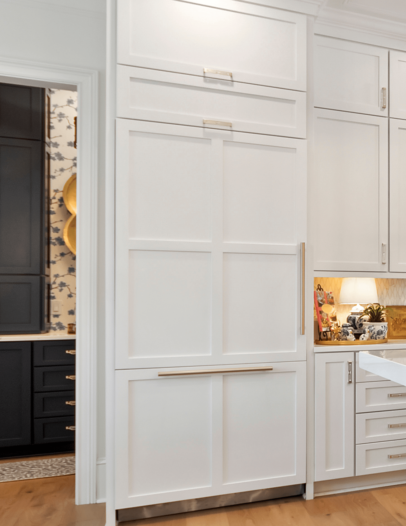 custom fridge panel