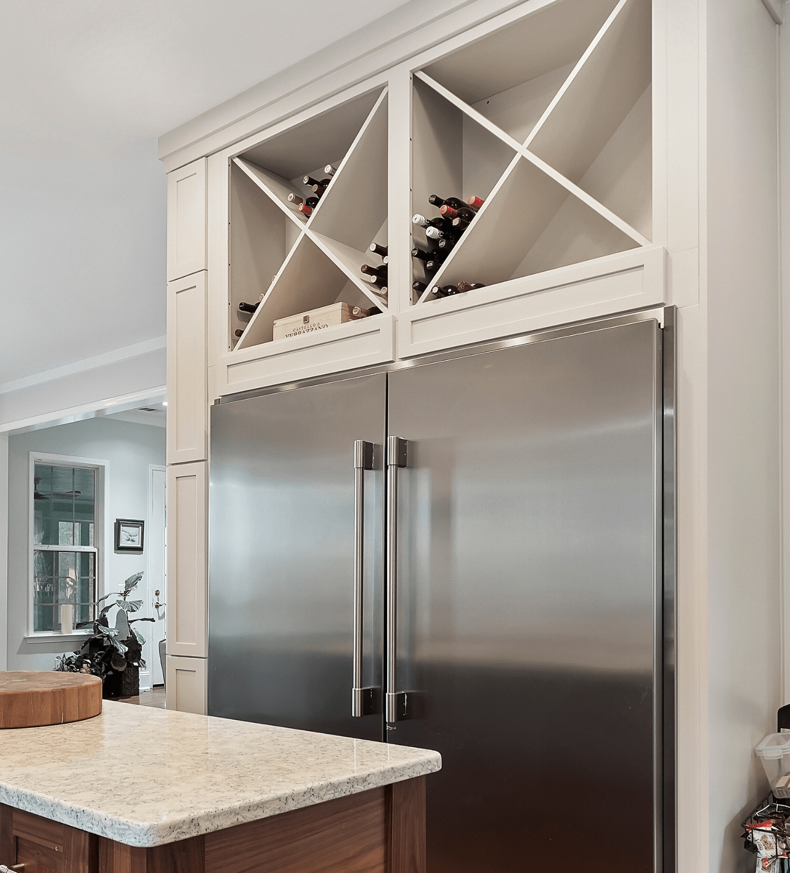 Wine Storage Kitchen Remodel