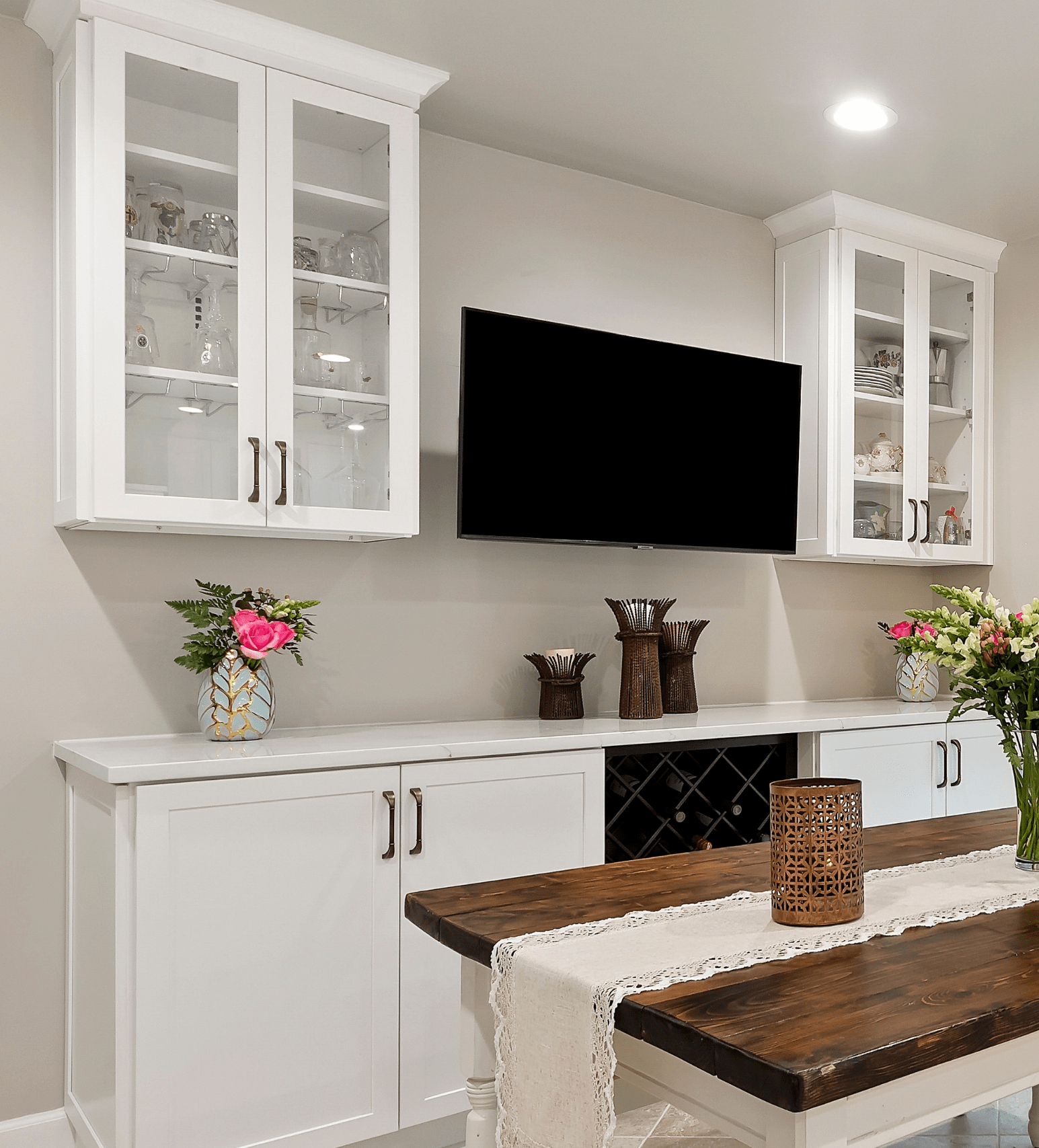 Dry Bar Wine Bar Kitchen Storage
