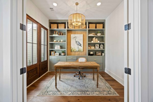 Custom Office Built Ins