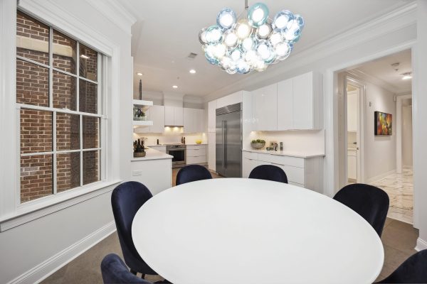 Bianco acrylic cabinets Savannah