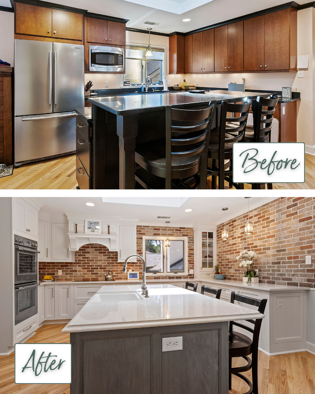 Before and After Kitchen Designer for The Landings, GA