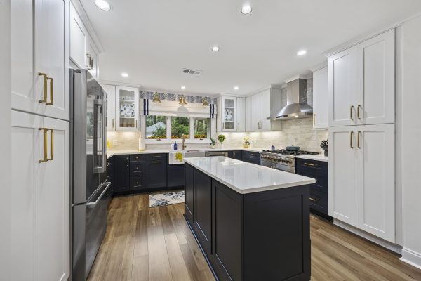 Two toned kitchen remodel