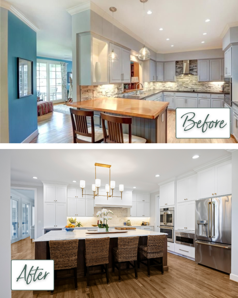 Transformative Before and After Kitchen Remodel