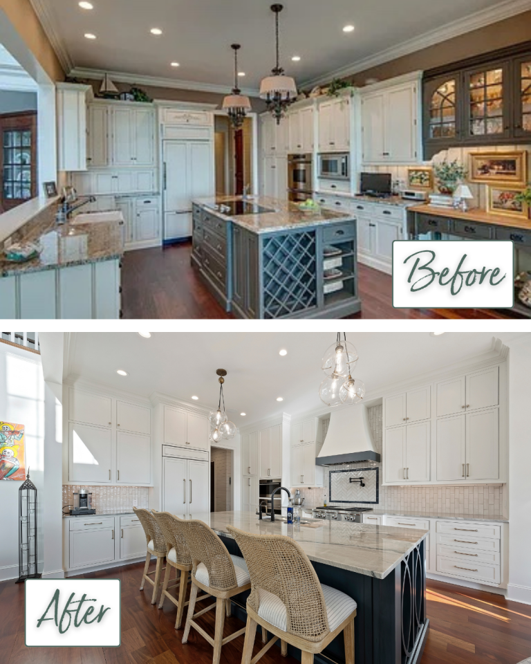 Bluffton Kitchen Remodel Before and After