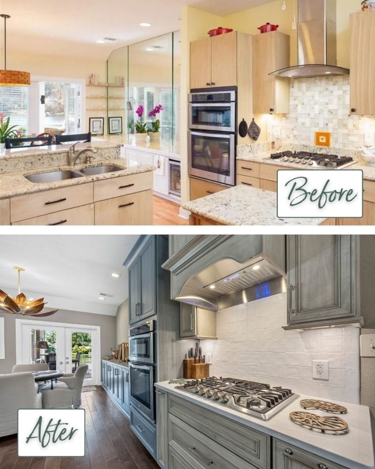 the landings kitchen remodel before and after