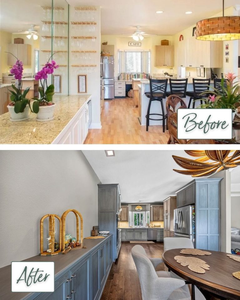 Kitchen Remodel Before and After