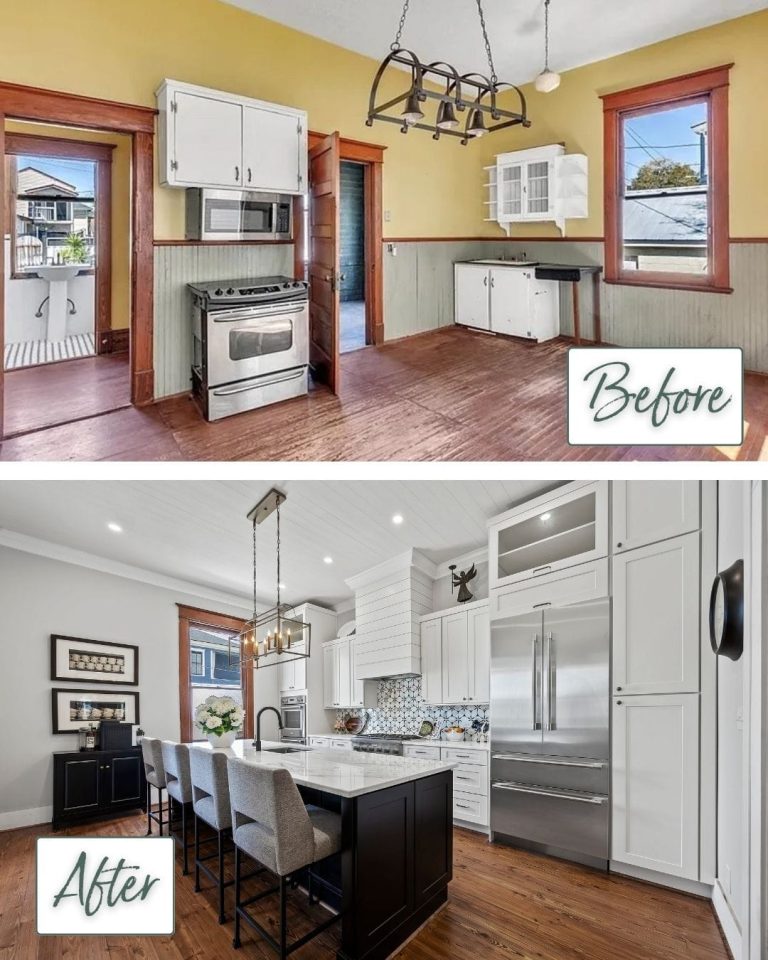 Historic Kitchen Renovation Before and After