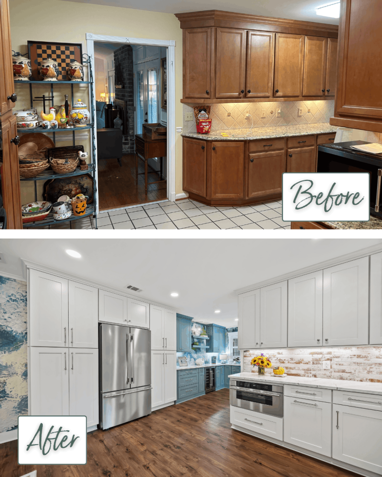 Before and After Savannah Kitchen